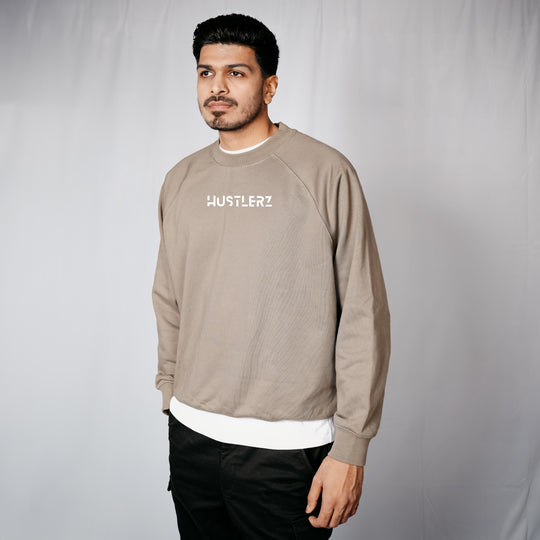 Relaxed Shoulder Sweat - Camel