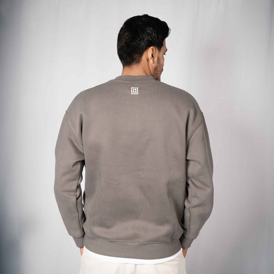 Fleece Comfort Sweat - Taupe