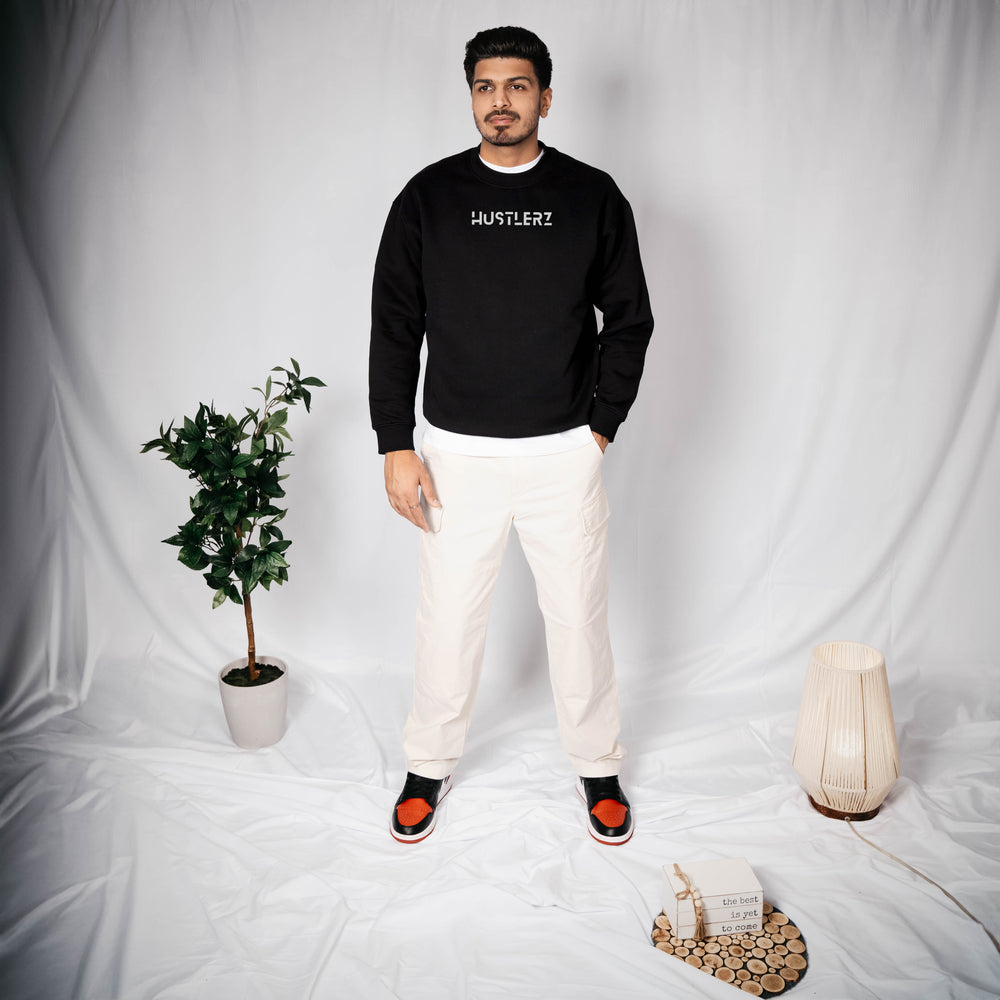 Fleece Comfort Sweat - Black