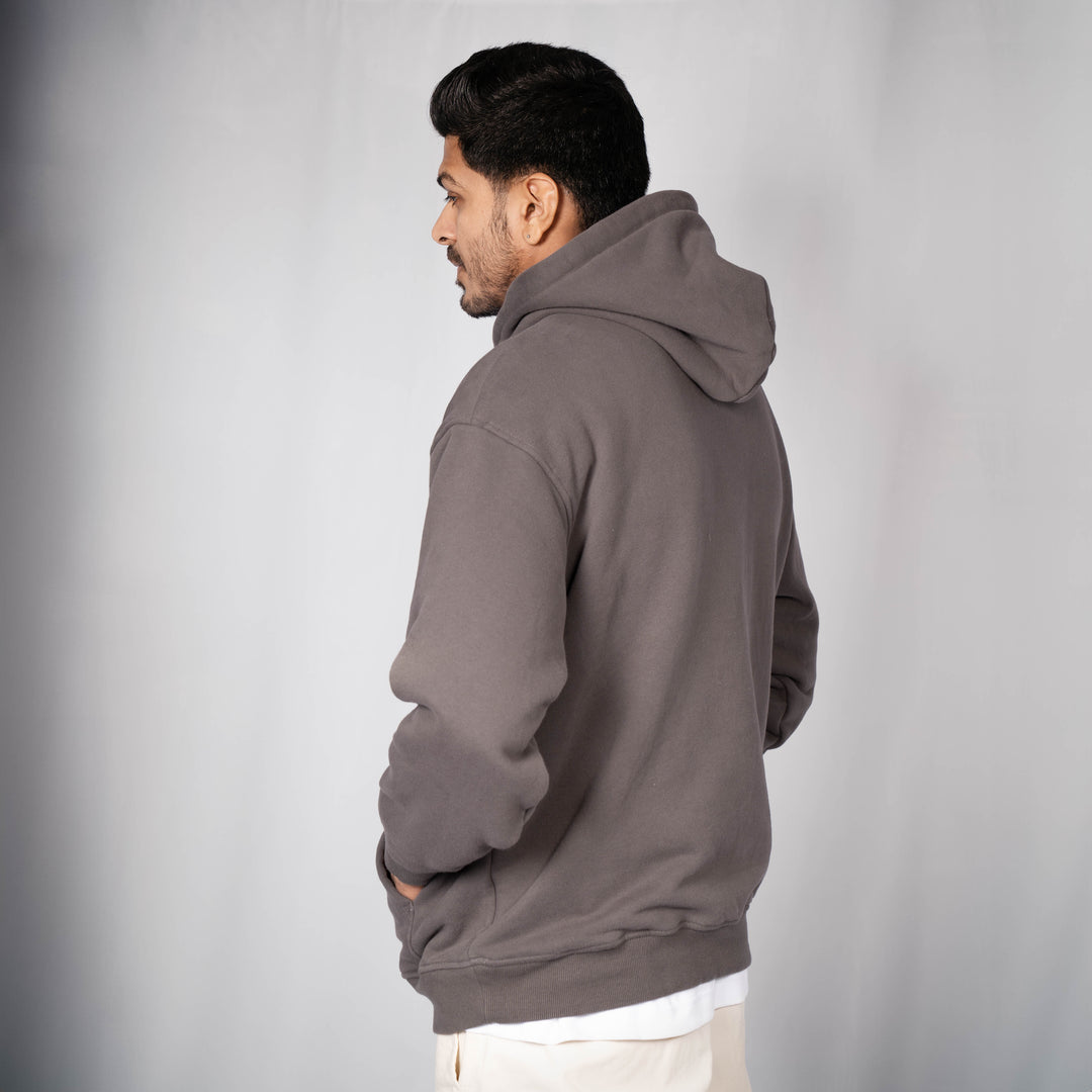 Fleece Urbanwear Hoodie - Grey - Essential