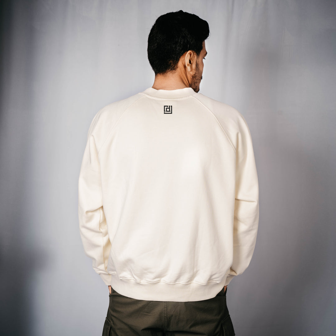 Relaxed Shoulder Sweat - Cream