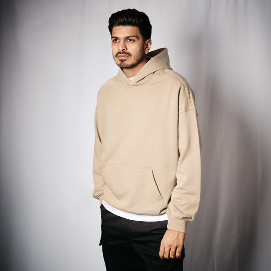 Cozy Cotton Hoodie - Moss Green - Essential