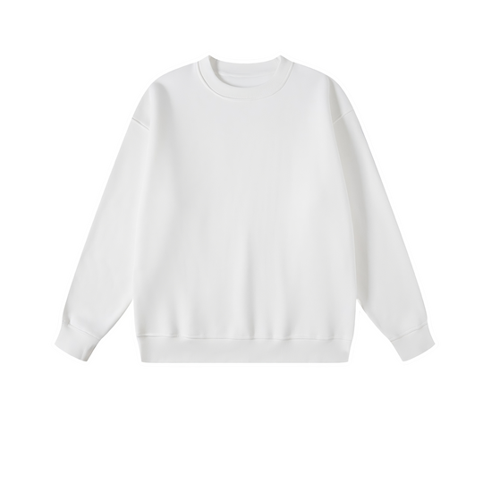 Fleece Comfort Sweat - White - Essential