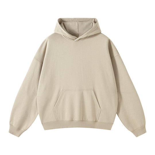 Cozy Cotton Hoodie - Moss Green - Essential