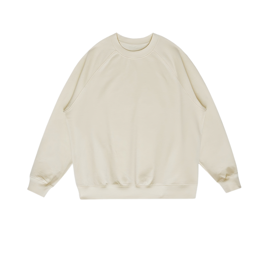 Relaxed Shoulder Sweat - Cream - Essential