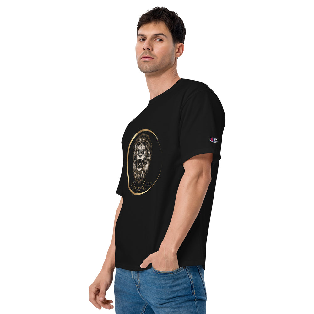 Singh Vibe MEN'S CHAMPION T-SHIRT - dhustlerz