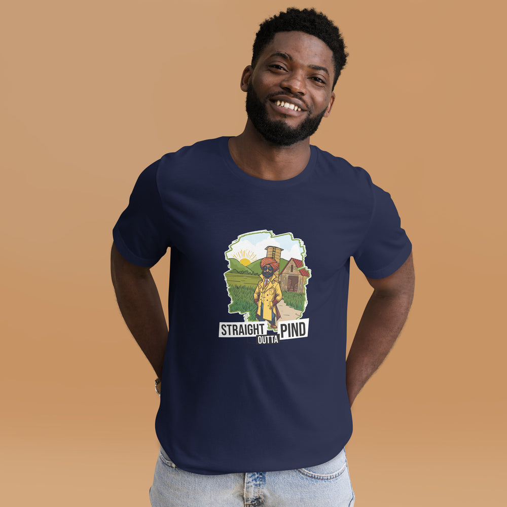 Men's - Straight Outta Pind - T-Shirt